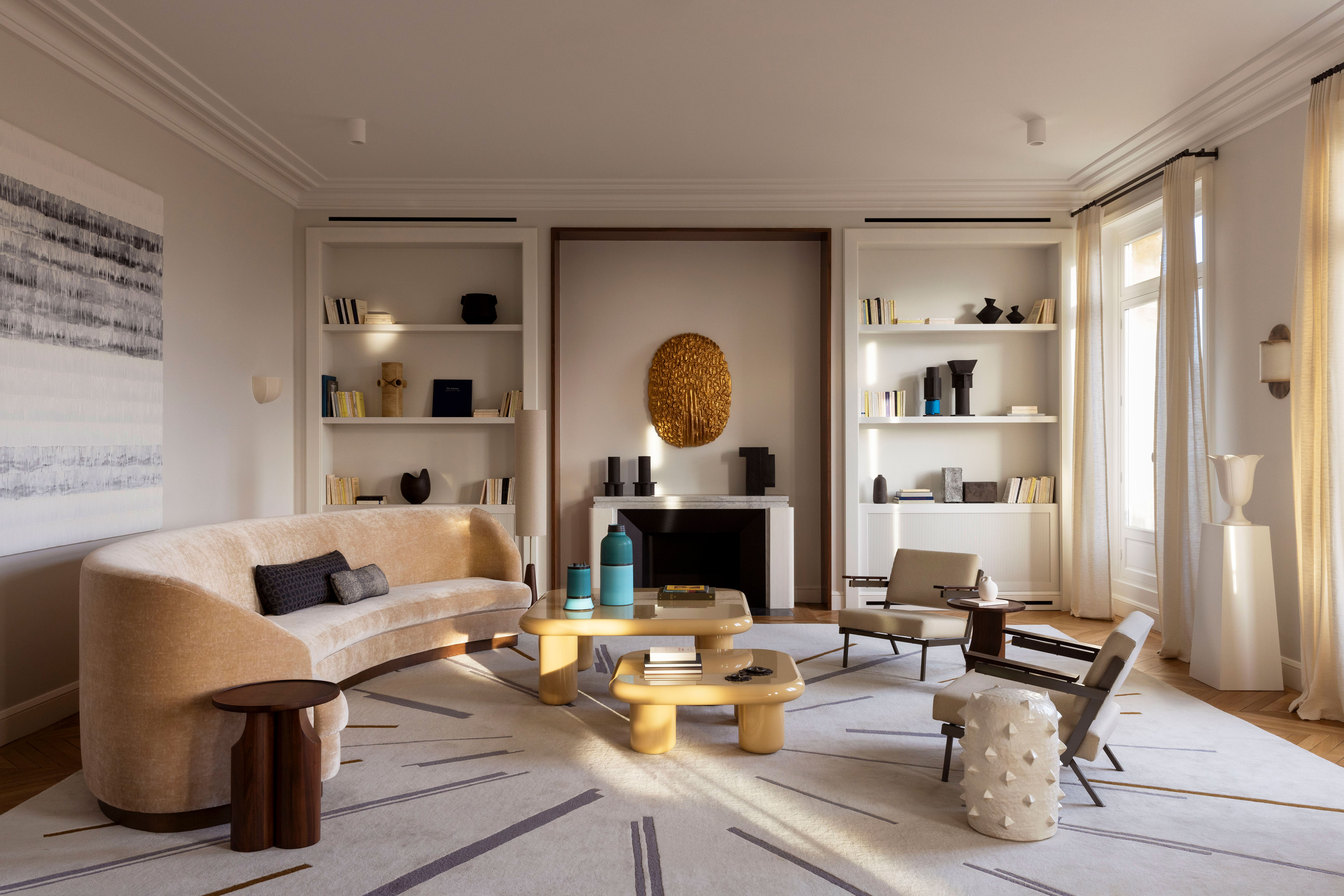 Salon moderne fini
