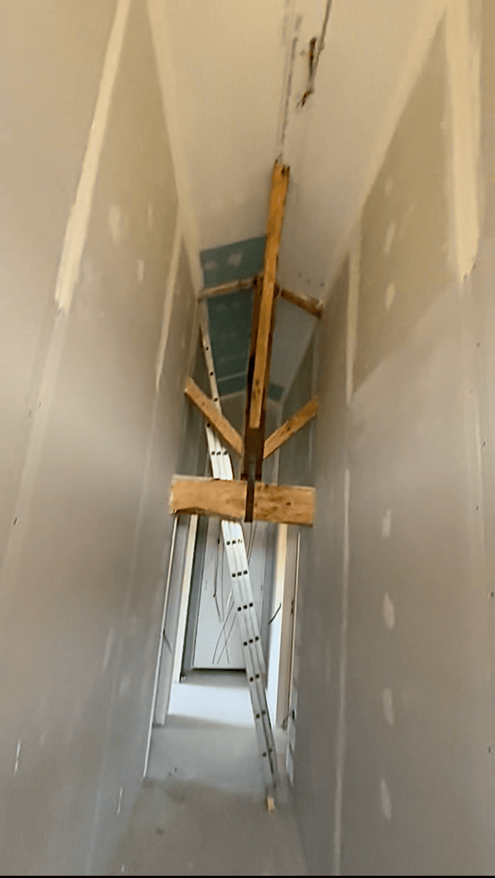 Réalisations du placo pour une grange aménagée a Toulouse